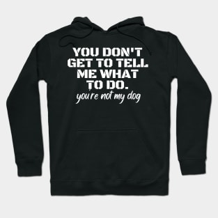 Dog Servant dad mom woman gift funny cute canine owner Hoodie